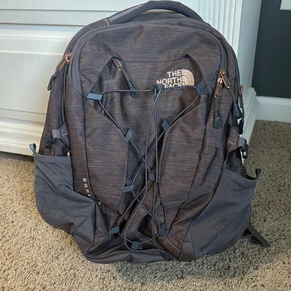 The North Face Men’s Dark Gray/Charcoal Explorer Backpack